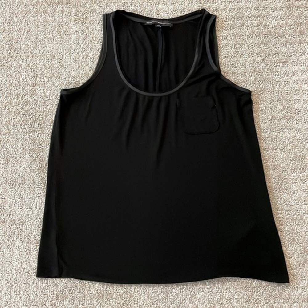 White House Black Market Black Tank Top